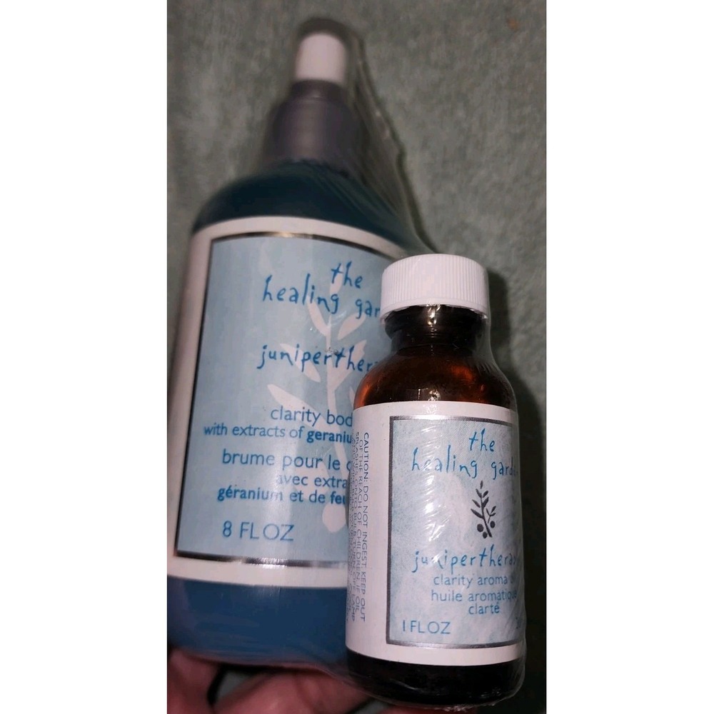 Coty Healing Garden Juniper Therapy: New 8oz Body Mist & 1oz Aroma Oil!